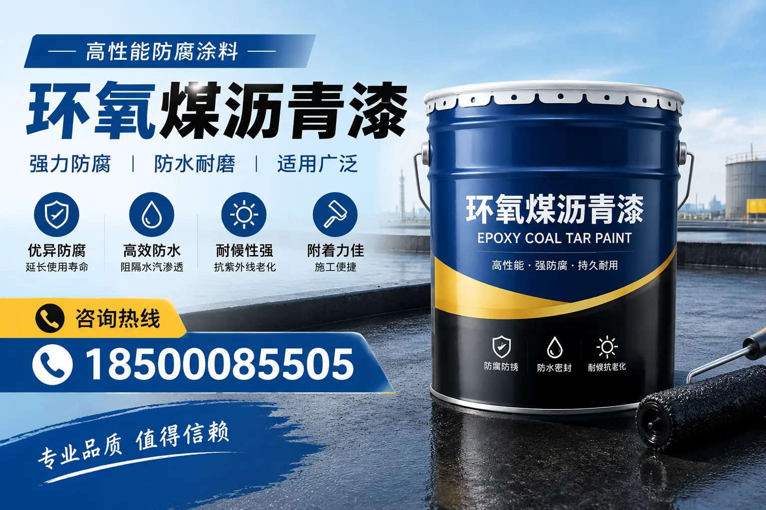 环氧煤沥青漆的主要成分与功能,宁德用户深度了解